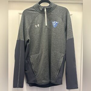 Under Armour | Georgia State University Two-Tone Gray Pullover w/ Pockets
